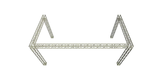 U Traversenstand 4 x 7 m 