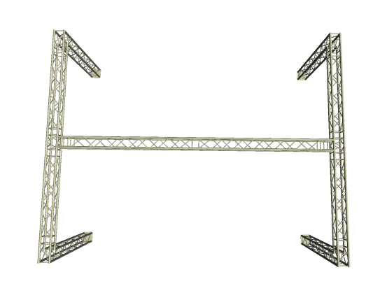 H Traversenstand 5,5 x 7 m