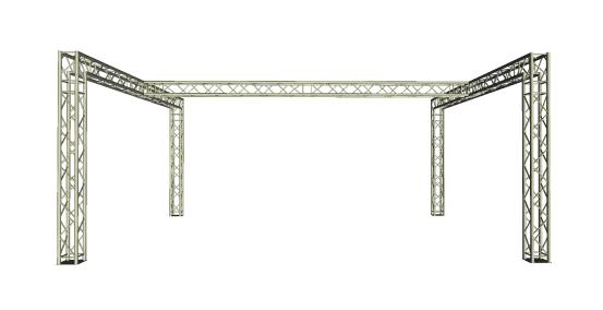 H Traversenstand 5,5 x 7 m
