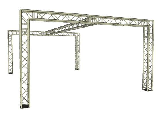 H Traversenstand 5,5 x 7 m