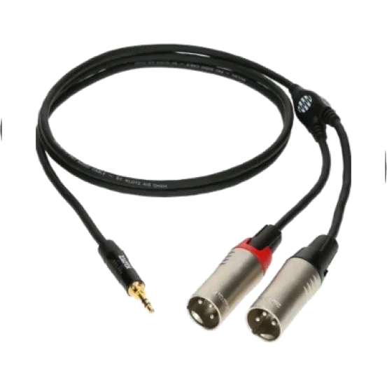 XLR auf 3,5mm Klinke Kabel 1,5 m 