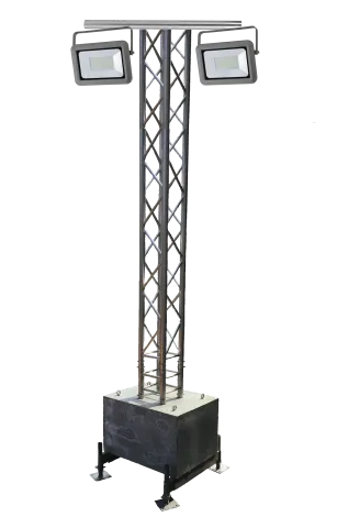 Flutlichtmast Eventgewicht SET