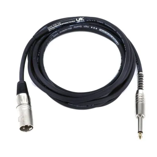 XLR 3 Pol. Male auf 6,3 mm Klinke