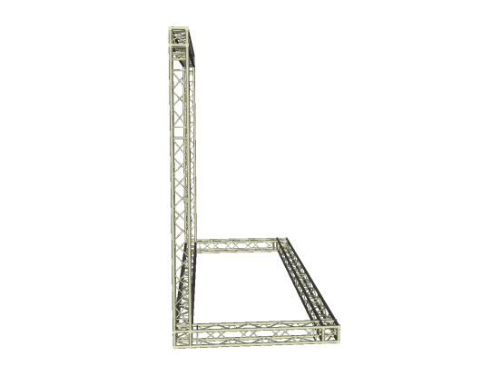 LED Wand Support 6,3 x 4,95 m