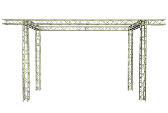 LED Wand Support 6,60x 5,00 m