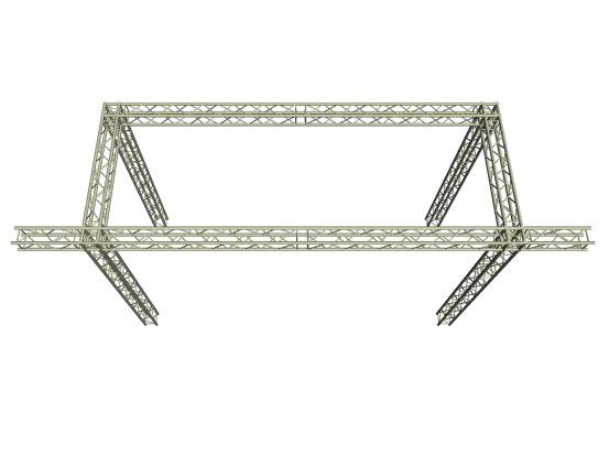 LED Wand Support 6,60x 5,00 m