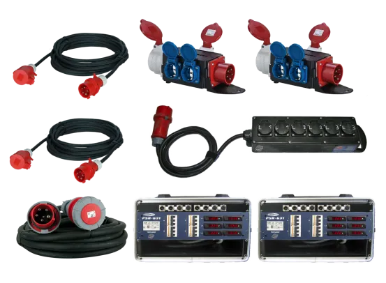 UV 63A CEE Kabel Set 2