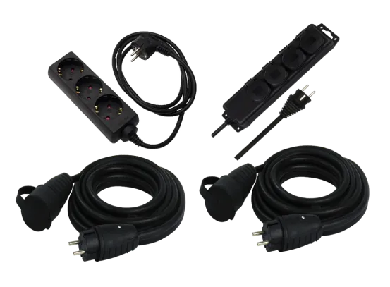 Strom Kabel Set M Indoor/Outdoor 