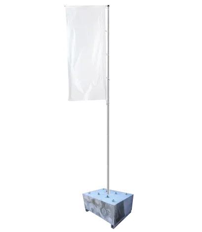 Fahnenmast 6m SET Eventgewicht