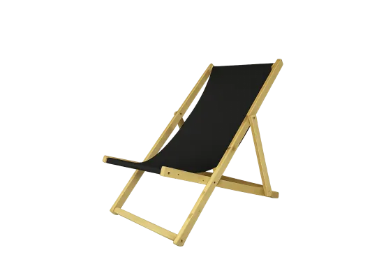 Strandstuhl Schwarz