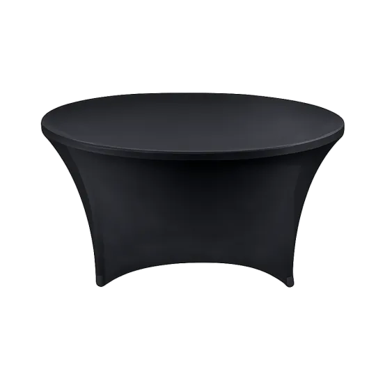 Stretchhusse Banketttisch D=120cm 