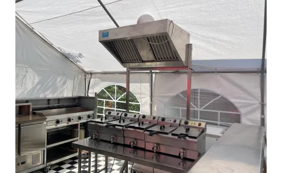 Friteuse doppelt