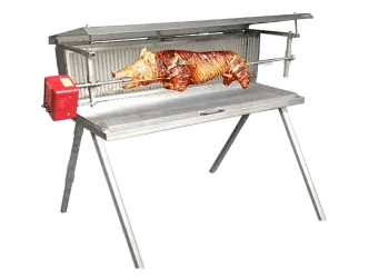 Spanferkelgrill Edelstahl