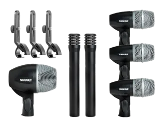 Shure Mic-Set f&uuml;r Schlagzeugabnahme