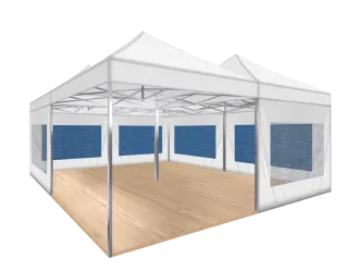 Faltzelt 6 x 6 m