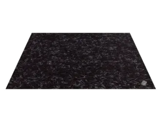 Teppichfliesen  1x1m schwarz