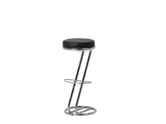 Barhocker Z-Fuss schwarz
