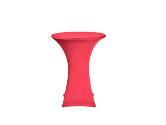 Stehtischset rot