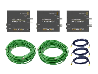 Videosplitterset HD auf SDI und 2x SID auf HD