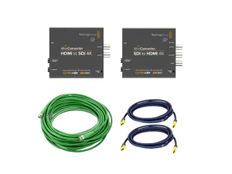 Videosplitterset HDMI auf SDI und 1x SID auf HDMI