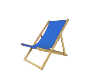 Strandstuhl blau