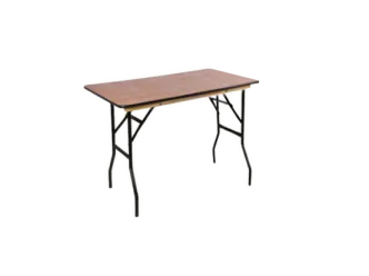 Banketttisch rechteckig 1,2 m