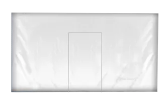 Seitenwand 5 m mit Eingang wei&szlig; (Mastertent) 
