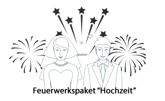 Feuerwerkspaket Hochzeit