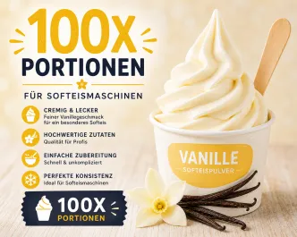 Softeis-Set Vanille 