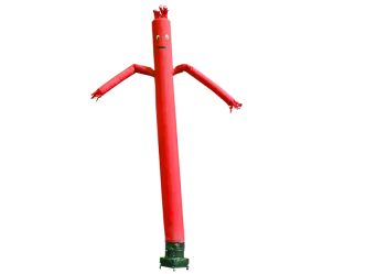 Skydancer mit Armen rot