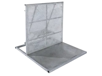 B&uuml;hnengitter / Crash Barrier