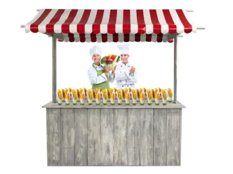 Obst- und Gem&uuml;sestand