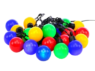 20 LED Lichterkette Bunt