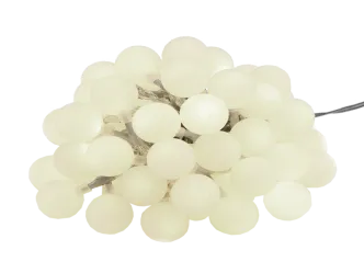 50 LED Lichterkette warm - wei&szlig;