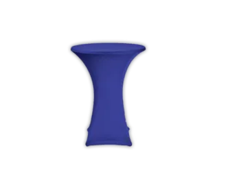 Stehtischset blau