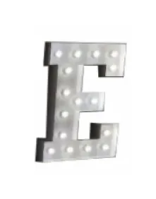 XXL Leuchtbuchstabe E