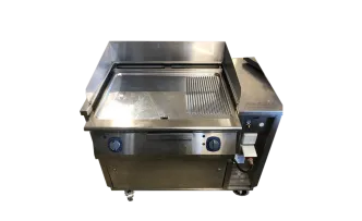 Grillplatte mit Absauganlage