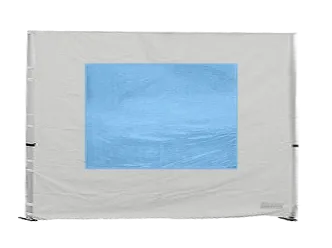 Seitenwand 3 m mit Fenster wei&szlig; (Standard) 