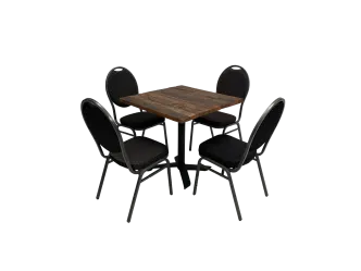 Industrial Bistrotischset 4P. Rivi&eacute;ra