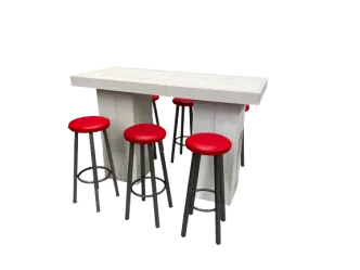 Barhocker rot