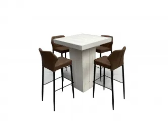  Woodlounge Stehtisch