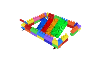Bausteine XXL Bandenspa&szlig;
