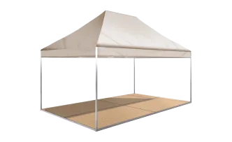 Mastertent 4 x 6 m (Sandfarbe) 