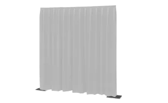 Pipe and Drape 3m Set weiss