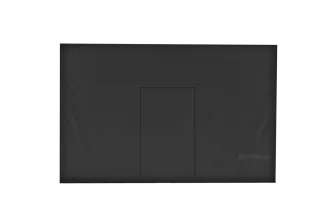 Seitenwand 4 m mit Eingang schwarz (Mastertent) 