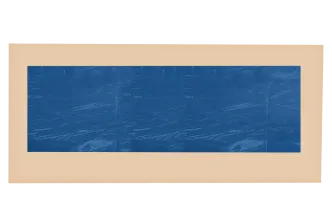 Seitenwand 6 m mit Panoramafenster Sandfarbe (Mastertent)
