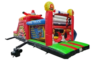 Hindernisparcour Feuerwehr 