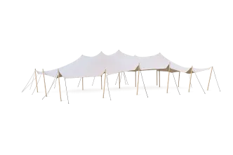 Stretchzelt 10 x 22,5m  (SET)