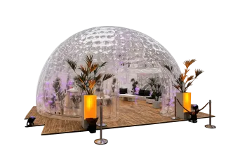 Event Dome - aufblasbar mit Boden