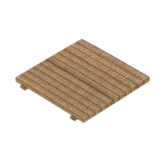 Holzboden 1 x 1 m ( Basic ) 